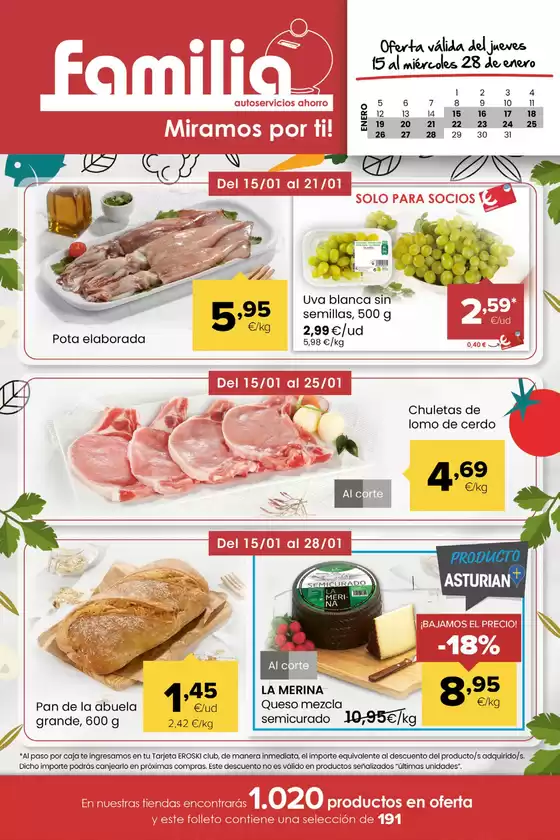 Catálogo Autoservicios Familia en Quart de Poblet | Miramos por ti! | 2026-01-15T00:00:00.000Z - 2026-01-28T00:00:00.000Z