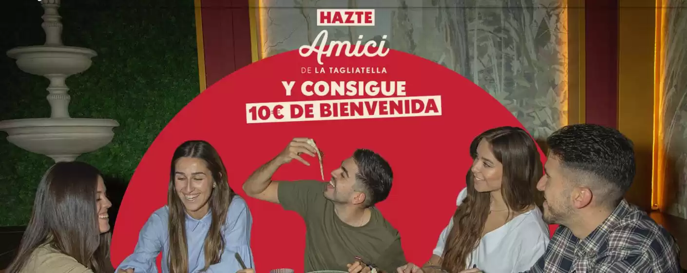 Catálogo La Tagliatella en Sabadell | Consigue 10€ De Bienvenida | 2026-01-09T00:00:00.000Z - 2026-01-22T00:00:00.000Z