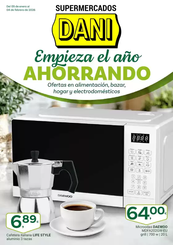 Catálogo Supermercados Dani en Barcelona | Empieza El Año Ahorrando | 2026-01-12T00:00:00.000Z - 2026-02-04T00:00:00.000Z