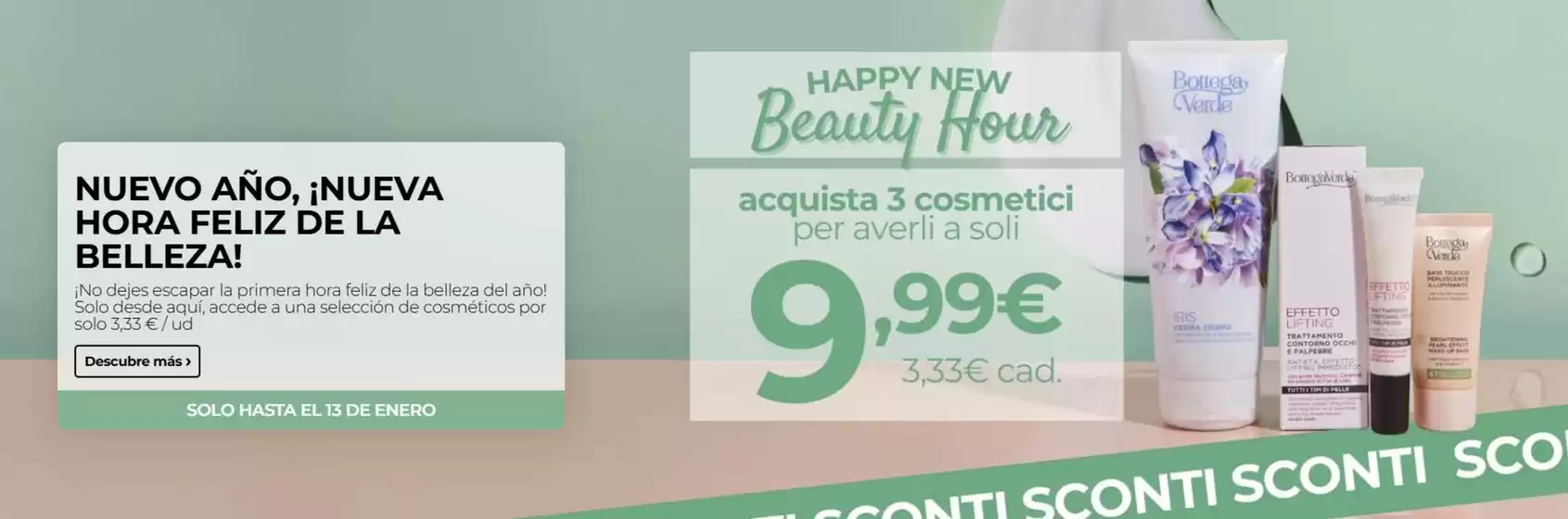 Catálogo Bottega Verde | Oferta | 2026-01-12T00:00:00.000Z - 2026-01-13T00:00:00.000Z