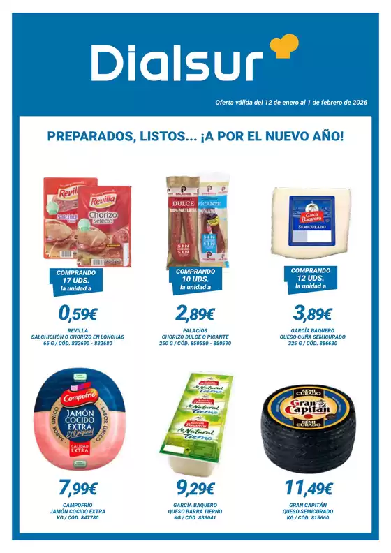 Catálogo Dialsur Cash & Carry | Oferta válida del 12 de enero al 1 de febrero de 2026 | 2026-01-13T00:00:00.000Z - 2026-02-01T00:00:00.000Z