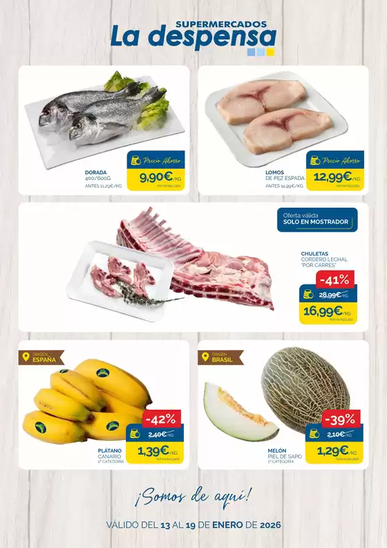 Catálogo Supermercados La Despensa en Madrid | Válido Del 13 Al 19 De Enero De 2026 | 2026-01-14T00:00:00.000Z - 2026-01-19T00:00:00.000Z