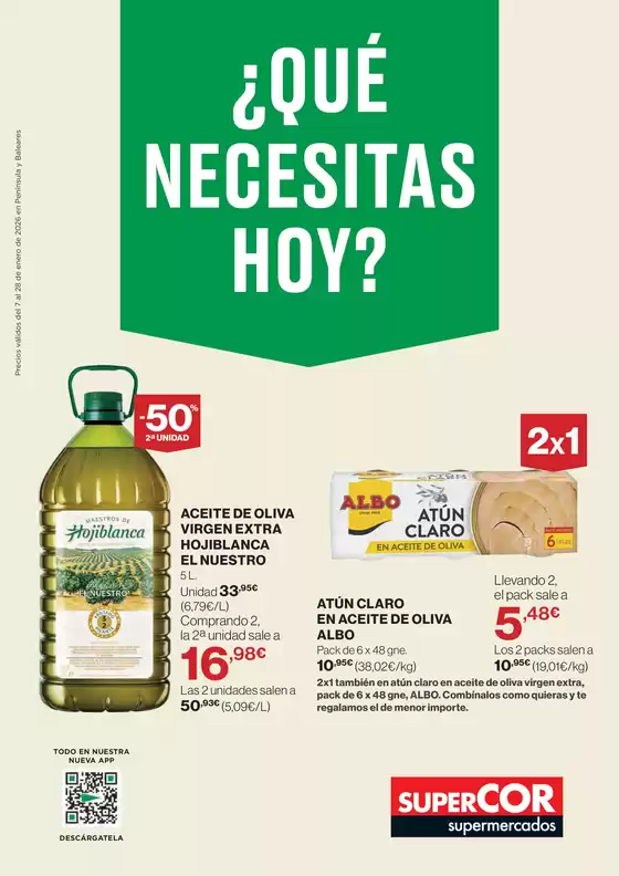 Catálogo Supercor en Madrid | ¿Qué Necesitas Hoy? | 2026-01-07T00:00:00.000Z - 2026-01-28T00:00:00.000Z