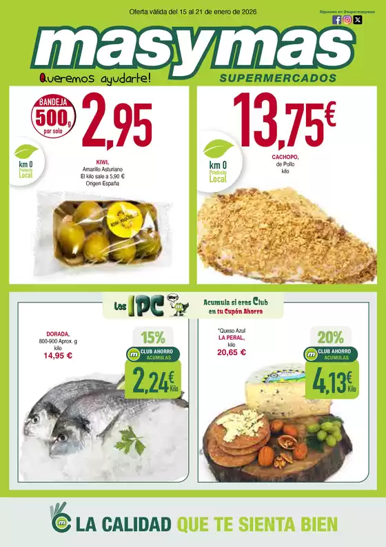 Catálogo Masymas en Málaga | Oferta válida del 15 al 21 de enero de 2026 | 2026-01-15T00:00:00.000Z - 2026-01-21T00:00:00.000Z