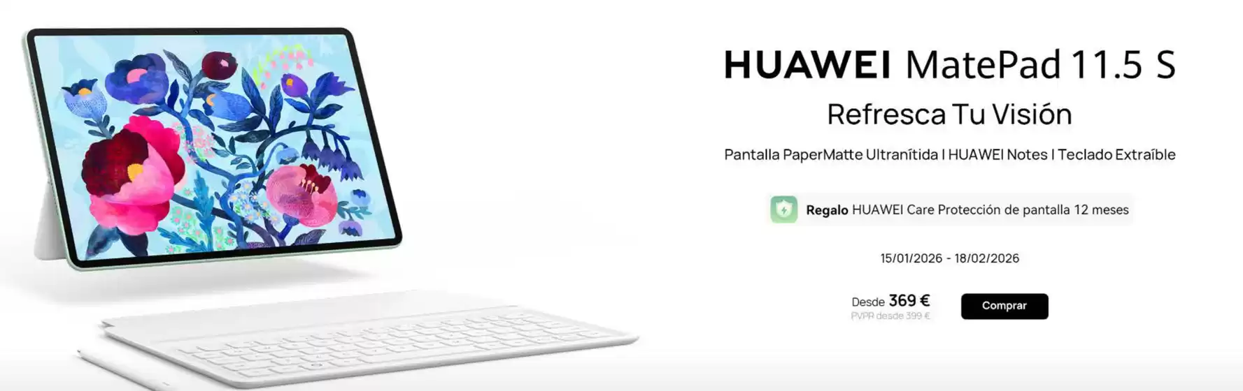 Catálogo Huawei en Toledo | Promociones | 2026-01-15T00:00:00.000Z - 2026-02-18T00:00:00.000Z