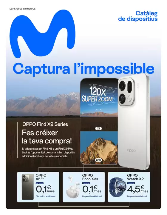Catálogo Movistar en Toledo | Captura l'impossible | 2026-01-15T00:00:00.000Z - 2026-02-04T00:00:00.000Z