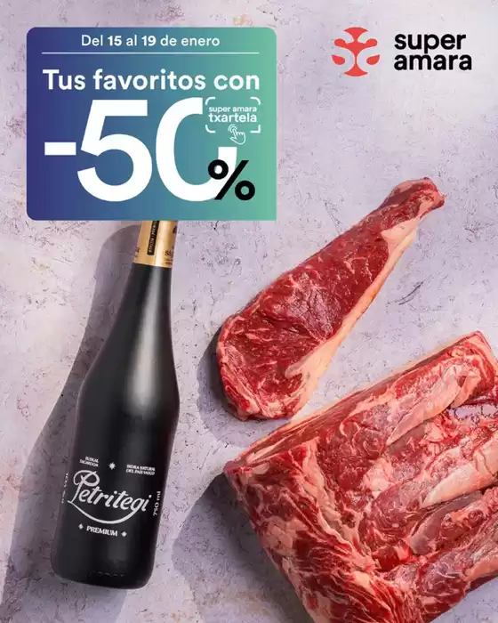Catálogo SUPER AMARA en Toledo | Tus Favoritos Con -50% | 2026-01-16T00:00:00.000Z - 2026-01-19T00:00:00.000Z