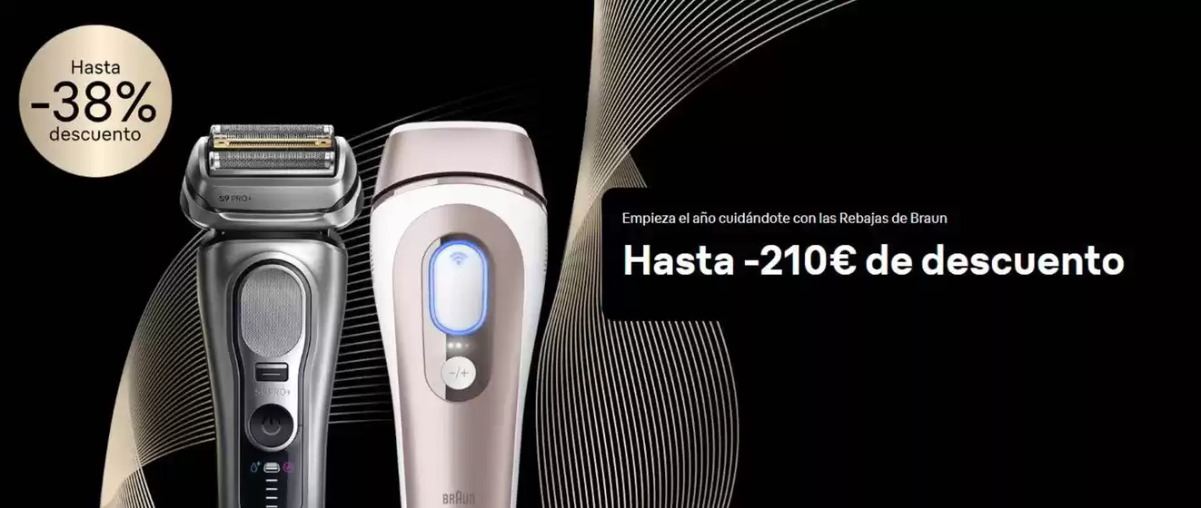 Catálogo Braun en Cabo Blanco | Hasta -210€ de descuento | 2026-01-16T00:00:00.000Z - 2026-01-31T00:00:00.000Z