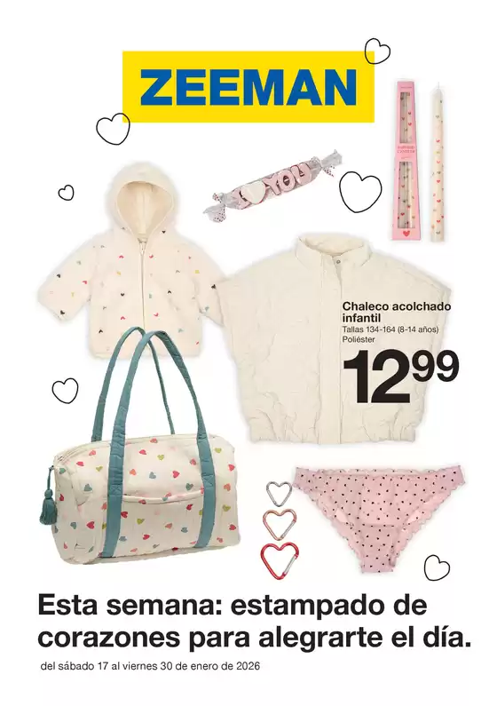 Catálogo ZEEMAN en Almendralejo | Del sábado 17 al viernes 30 de enero de 2026 | 2026-01-17T00:00:00.000Z - 2026-01-30T00:00:00.000Z