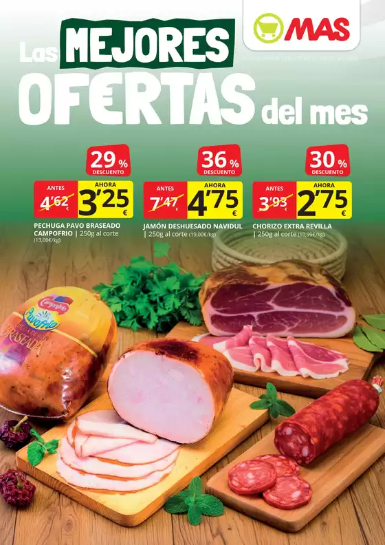 Catálogo Supermercados MAS en Ceuta | La Mejores Ofertas Del Mes | 2026-01-19T00:00:00.000Z - 2026-01-29T00:00:00.000Z