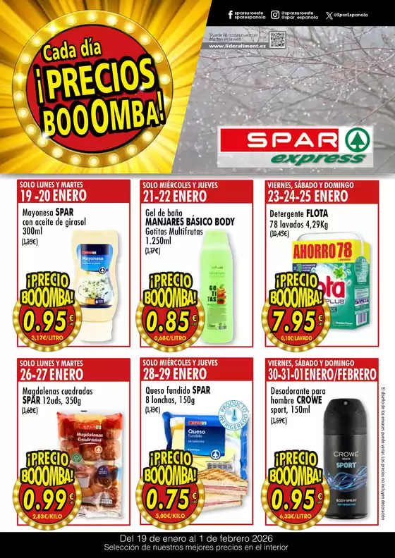 Catálogo  en Ceuta | SPAR Express 2ª quincena enero | 2026-01-19T00:00:00.000Z - 2026-02-01T00:00:00.000Z