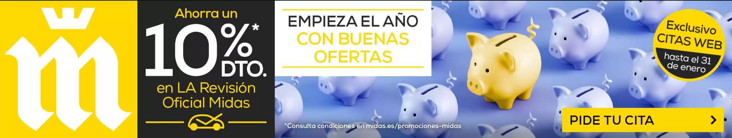 Catálogo Midas en Roses | Ahorra Un Dto. 10% En La Revisión Oficial Midas | 2026-01-19T00:00:00.000Z - 2026-01-31T00:00:00.000Z