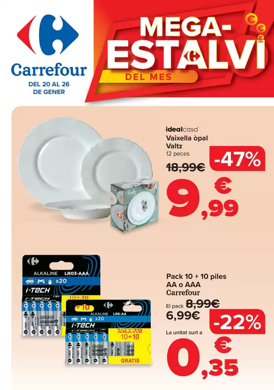 Catálogo Carrefour en Sant Boi | BAZAR- CASA HOGAR | 2026-01-20T00:00:00.000Z - 2026-01-26T00:00:00.000Z