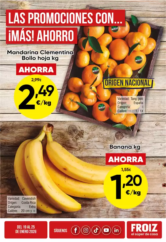 Catálogo Froiz en Sangüesa | Del 19 al 25 de enero 202 | 2026-01-19T00:00:00.000Z - 2026-01-25T00:00:00.000Z