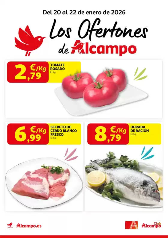 Catálogo Alcampo en Sangüesa | Los Ofertones De Alcampo | 2026-01-20T00:00:00.000Z - 2026-01-22T00:00:00.000Z