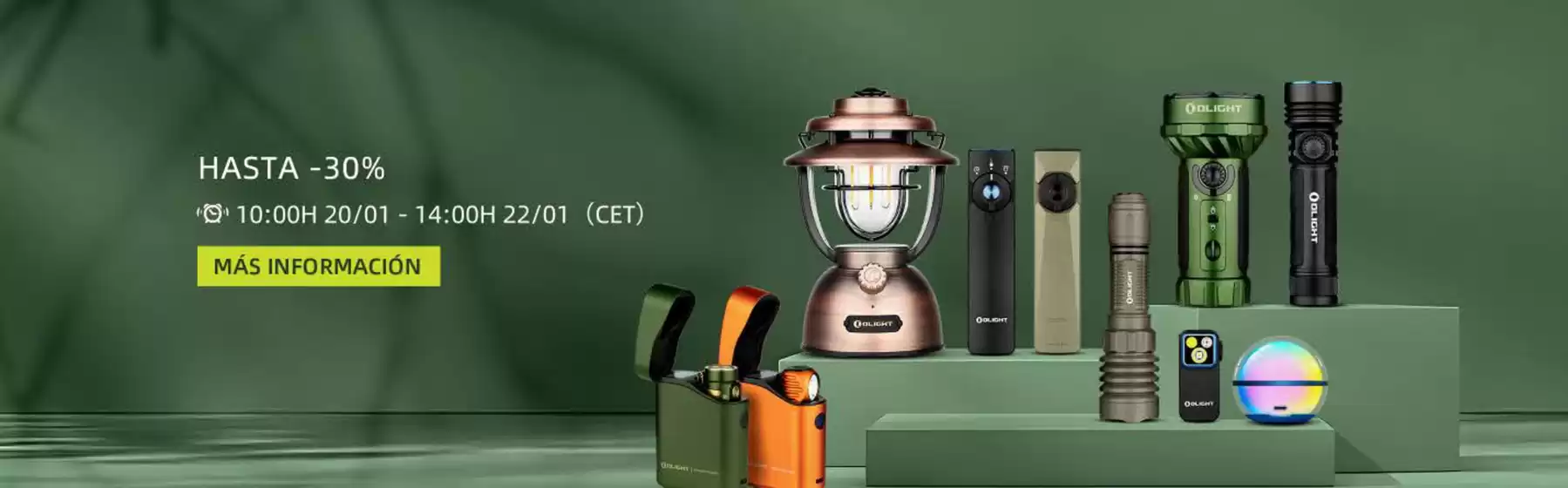 Catálogo Olight en Cáseda | Hasta -30% | 2026-01-20T00:00:00.000Z - 2026-01-22T00:00:00.000Z
