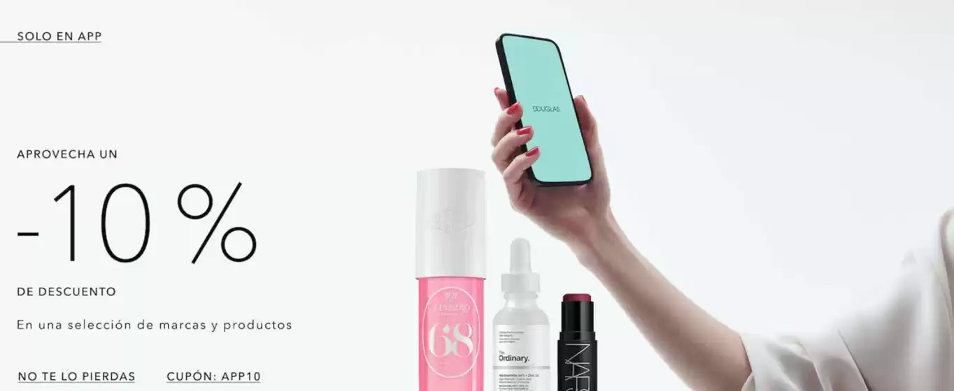 Catálogo Douglas en Málaga | Aprovecha Un -10% De Descuento | 2026-01-21T00:00:00.000Z - 2026-01-25T00:00:00.000Z