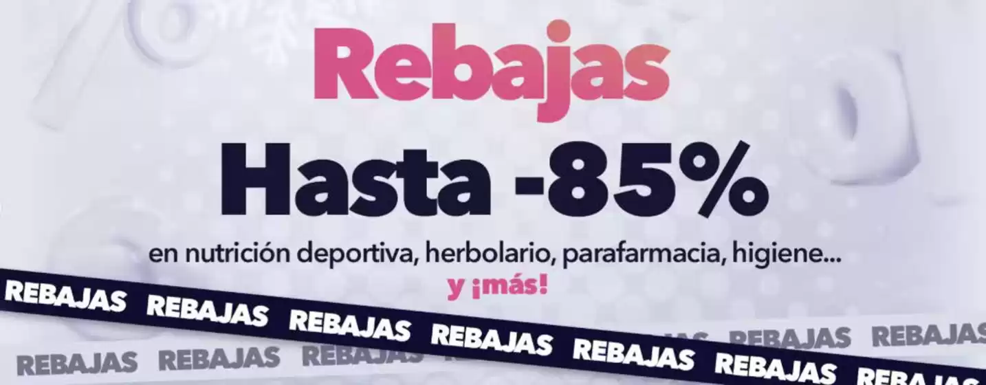 Catálogo NutriTienda en Camas | Hasta -85% | 2026-01-21T00:00:00.000Z - 2026-01-27T00:00:00.000Z