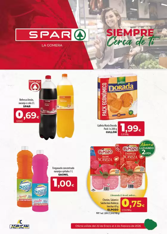Catálogo Spar Tenerife en Sevilla | Folleto Spar Tenerife La Gomera | 2026-01-22T00:00:00.000Z - 2026-02-04T00:00:00.000Z