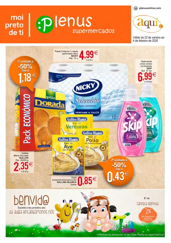 Catálogo Plenus Supermercados en Sevilla | Válido do 22 de xaneiro ao 4 de febreiro de 2026 | 2026-01-22T00:00:00.000Z - 2026-02-04T00:00:00.000Z