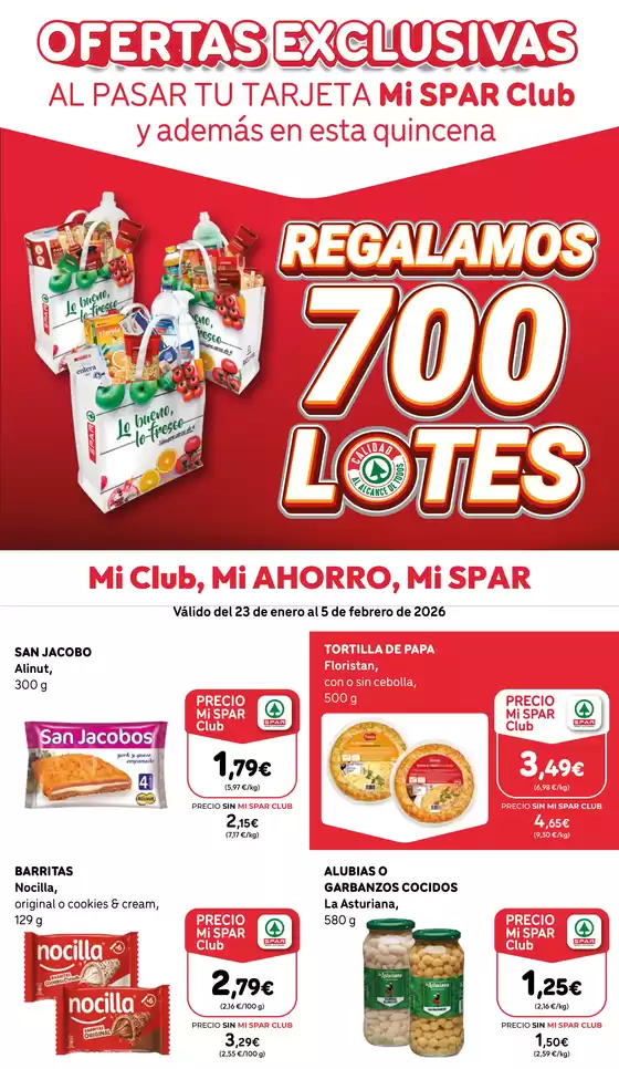 Catálogo SPAR Gran Canaria en Pozo Cañada | Válido del 23 de enero al 5 de febrero de 2026 | 2026-01-23T00:00:00.000Z - 2026-02-05T00:00:00.000Z