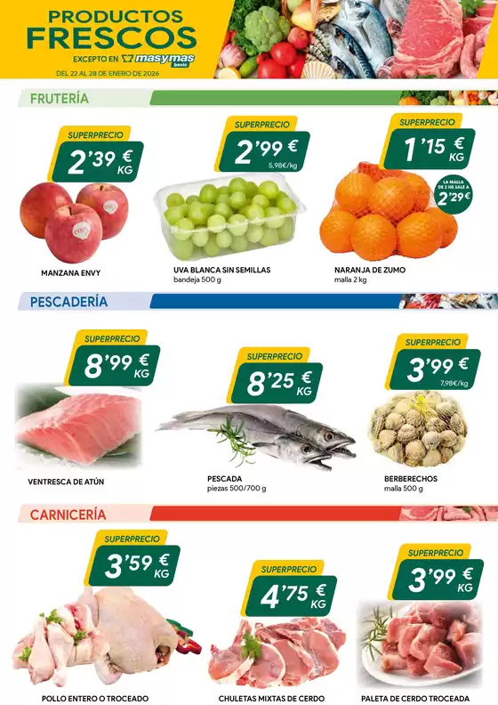 Catálogo Masymas en Rafelbuñol-Rafelbunyol | Del 22 Al 28 De Enero De 2026 | 2026-01-23T00:00:00.000Z - 2026-01-28T00:00:00.000Z