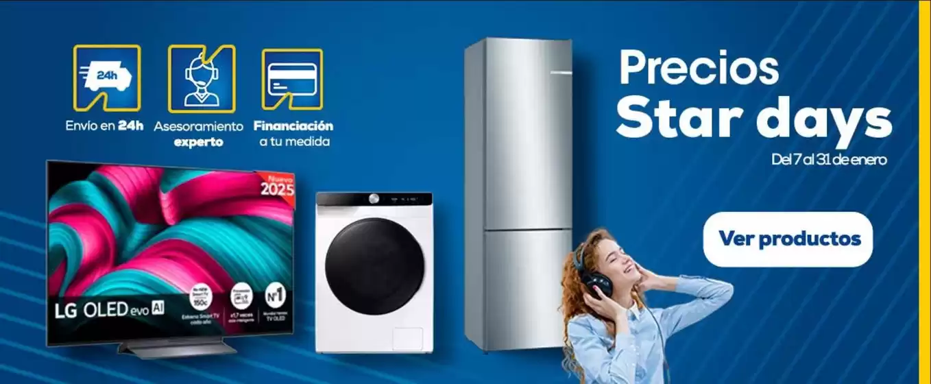 Catálogo Euronics en Sanlúcar de Barrameda | Star Days | 2026-01-23T00:00:00.000Z - 2026-01-31T00:00:00.000Z