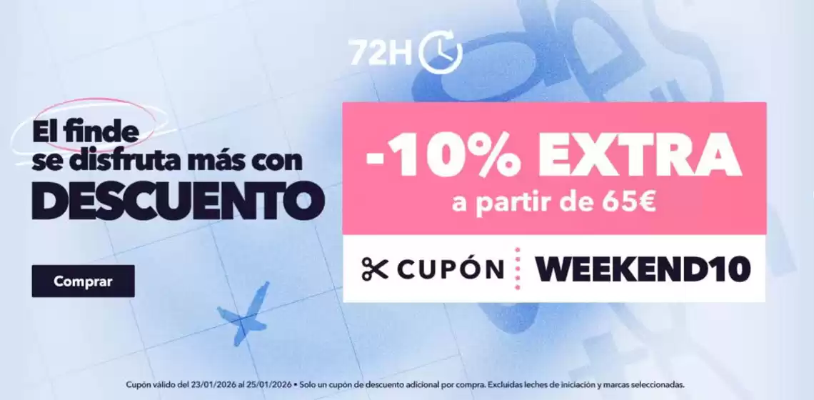 Catálogo NutriTienda en Lagunilla del Jubera | El Finde Se Disfruta Más Con Descuento | 2026-01-23T00:00:00.000Z - 2026-01-25T00:00:00.000Z