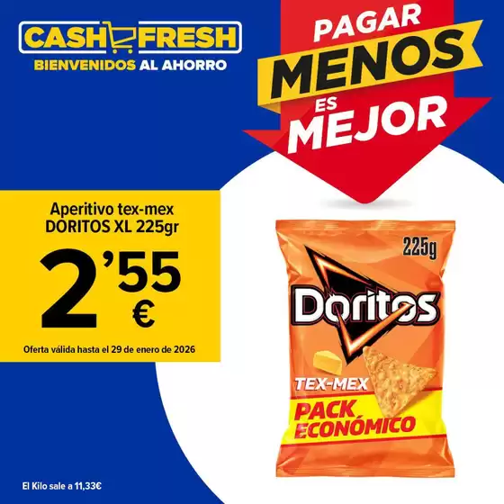 Catálogo Cash Fresh en Cubelles | Promoción | 2026-01-26T00:00:00.000Z - 2026-01-29T00:00:00.000Z