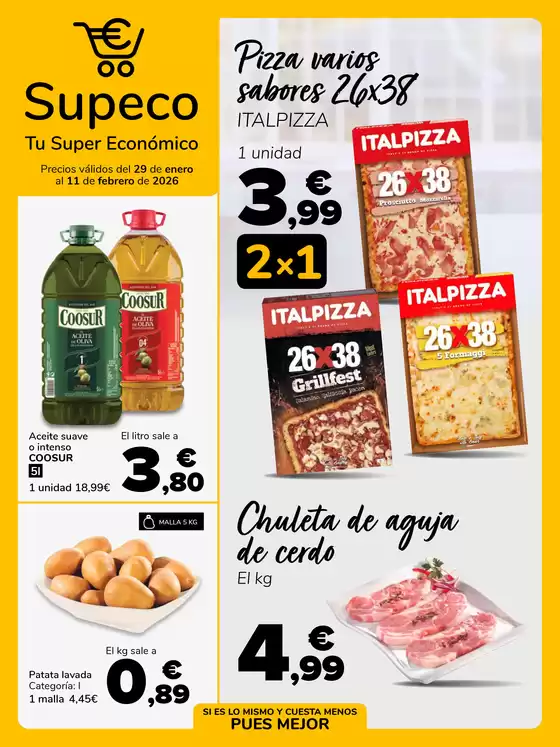 Catálogo Supeco en Hellín | Supeco, tu super económico | 2026-01-29T00:00:00.000Z - 2026-02-11T00:00:00.000Z