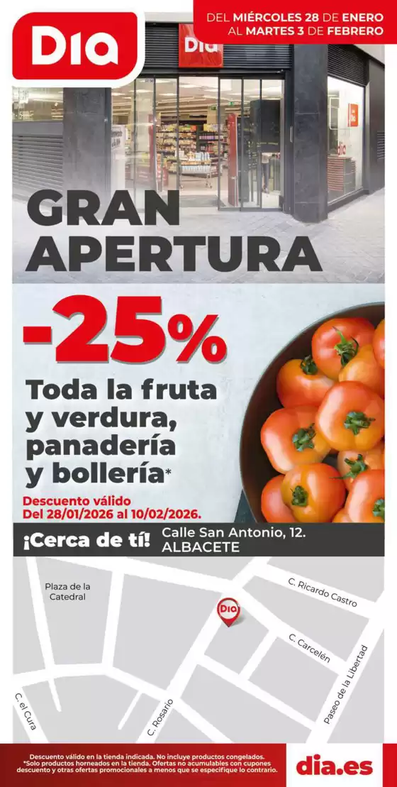 Catálogo Dia en Gijón | Gran apertura Dia del 28/01 al 03/02 | 2026-01-28T00:00:00.000Z - 2026-02-03T00:00:00.000Z