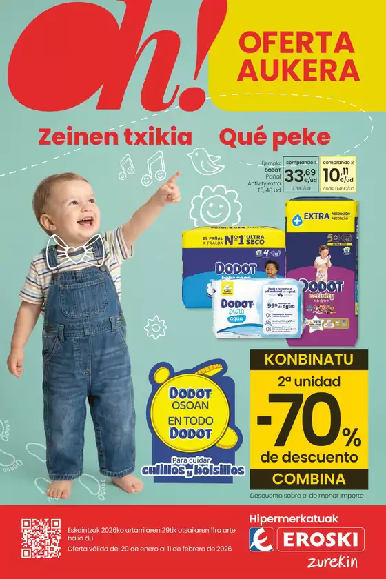 Catálogo Eroski en Villabona | Oh! Qué peke | 2026-01-29T00:00:00.000Z - 2026-02-11T00:00:00.000Z