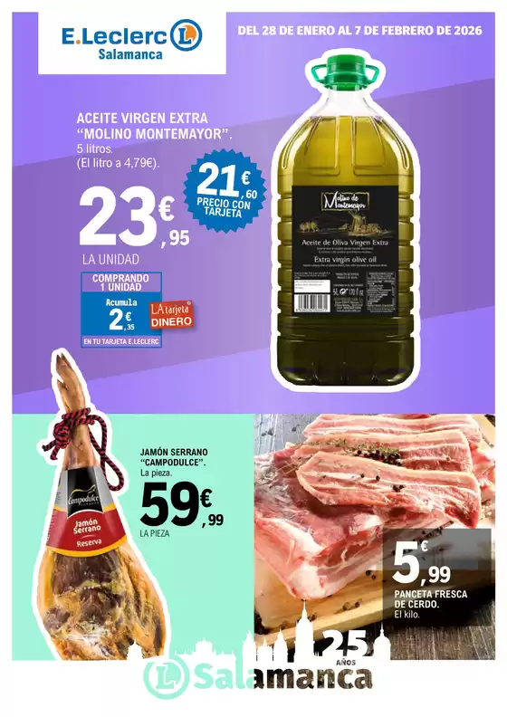 Catálogo E.Leclerc en Gijón | Más barato local 1 | 2026-01-28T00:00:00.000Z - 2026-02-07T00:00:00.000Z