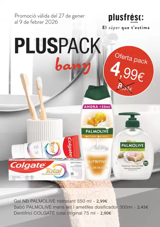 Catálogo Plusfresc en Pòrtol | Promoció vàlida del 27 de gener al 9 de febrer 2026 | 2026-01-27T00:00:00.000Z - 2026-02-09T00:00:00.000Z