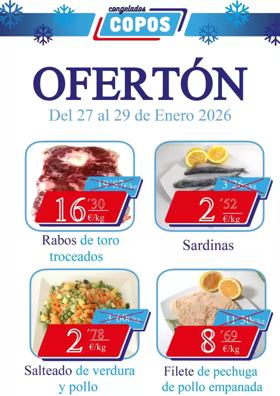 Catálogo Congelados Copos en Pòrtol | Ofertón | 2026-01-27T00:00:00.000Z - 2026-01-29T00:00:00.000Z