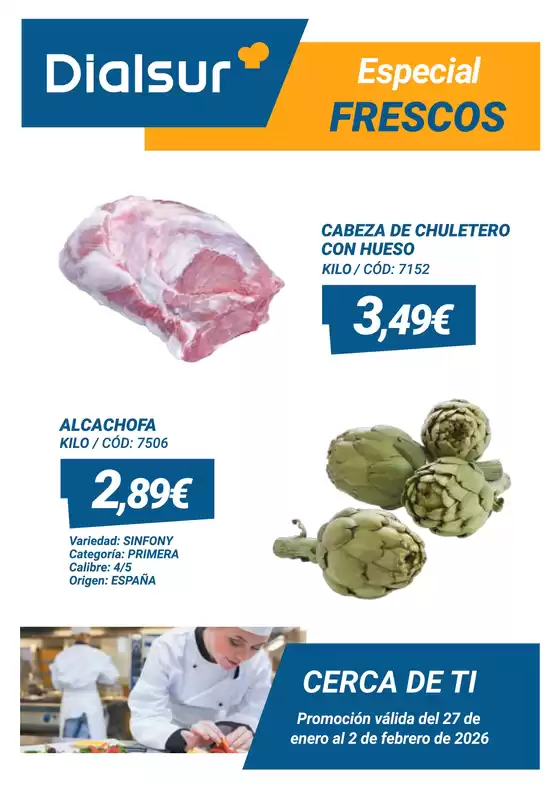 Catálogo Dialsur Cash & Carry en Albox | Especial Frescos | 2026-01-27T00:00:00.000Z - 2026-02-02T00:00:00.000Z