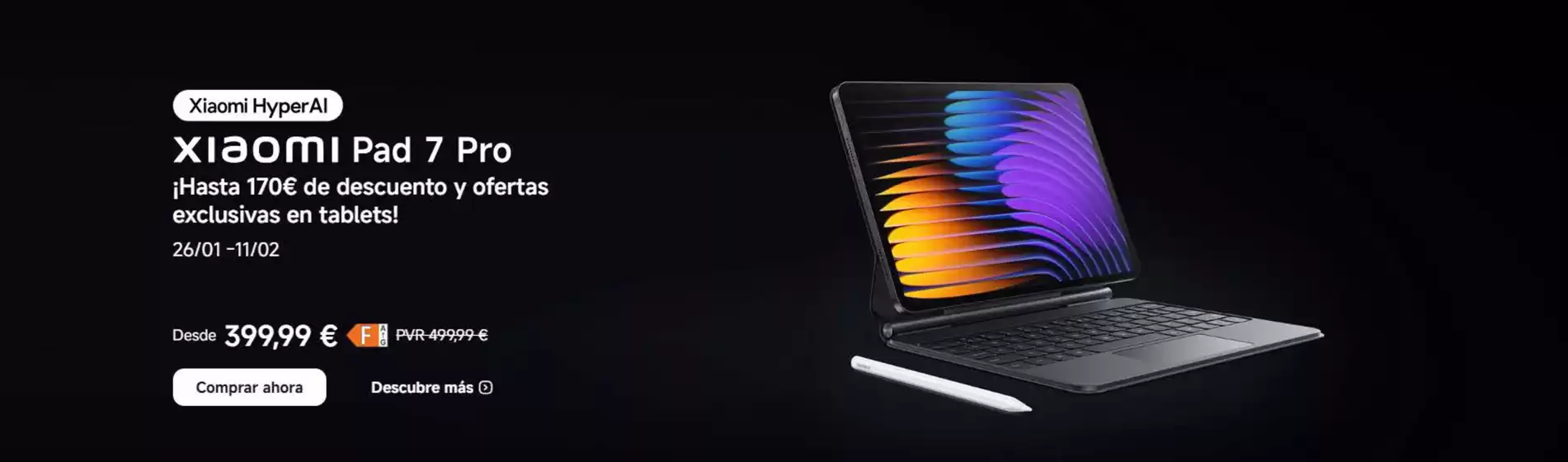Catálogo Xiaomi en Granada | XIAOMI Pad 7 Pro | 2026-01-27T00:00:00.000Z - 2026-02-11T00:00:00.000Z