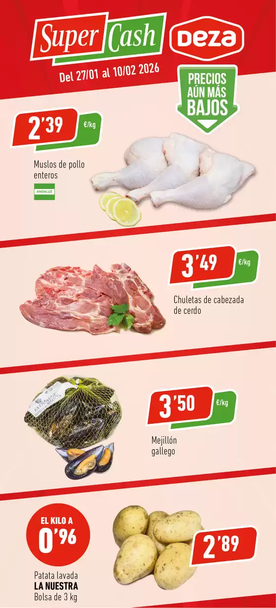 Catálogo Supermercados Deza en El Ejido | Del 27/01 al 10/02 2026 | 2026-01-28T00:00:00.000Z - 2026-02-10T00:00:00.000Z