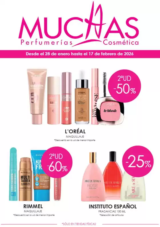 Catálogo Muchas Perfumerías en Logroño | Desde el 28 de enero hasta el 17 de febrero de 2026 | 2026-01-28T00:00:00.000Z - 2026-02-17T00:00:00.000Z