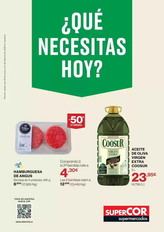 Catálogo Supercor | ¿Qué Necesitas Hoy? | 2026-01-29T00:00:00.000Z - 2026-02-11T00:00:00.000Z