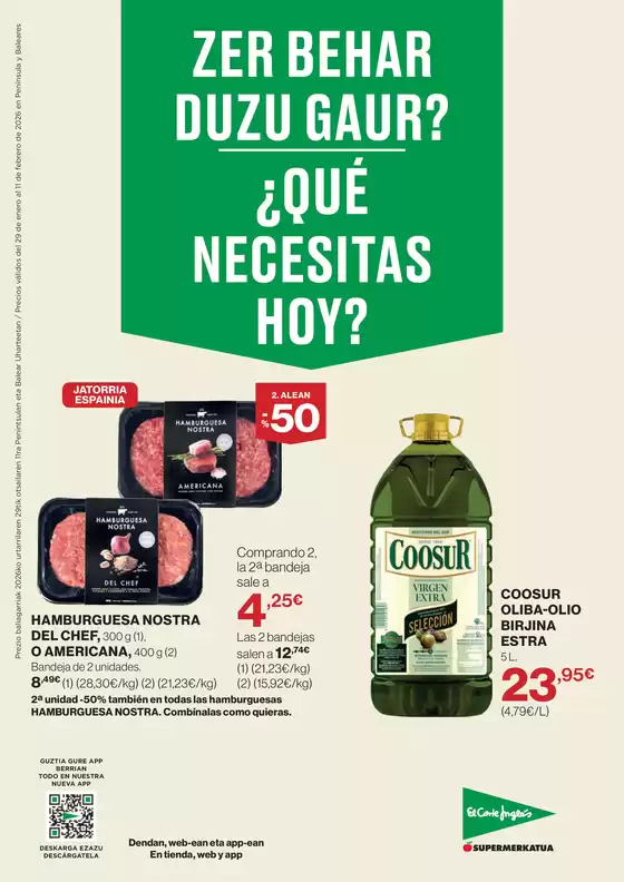 Catálogo El Corte Inglés en Alaquàs | Zer Behar Duzu Gaur? | 2026-01-29T00:00:00.000Z - 2026-02-11T00:00:00.000Z