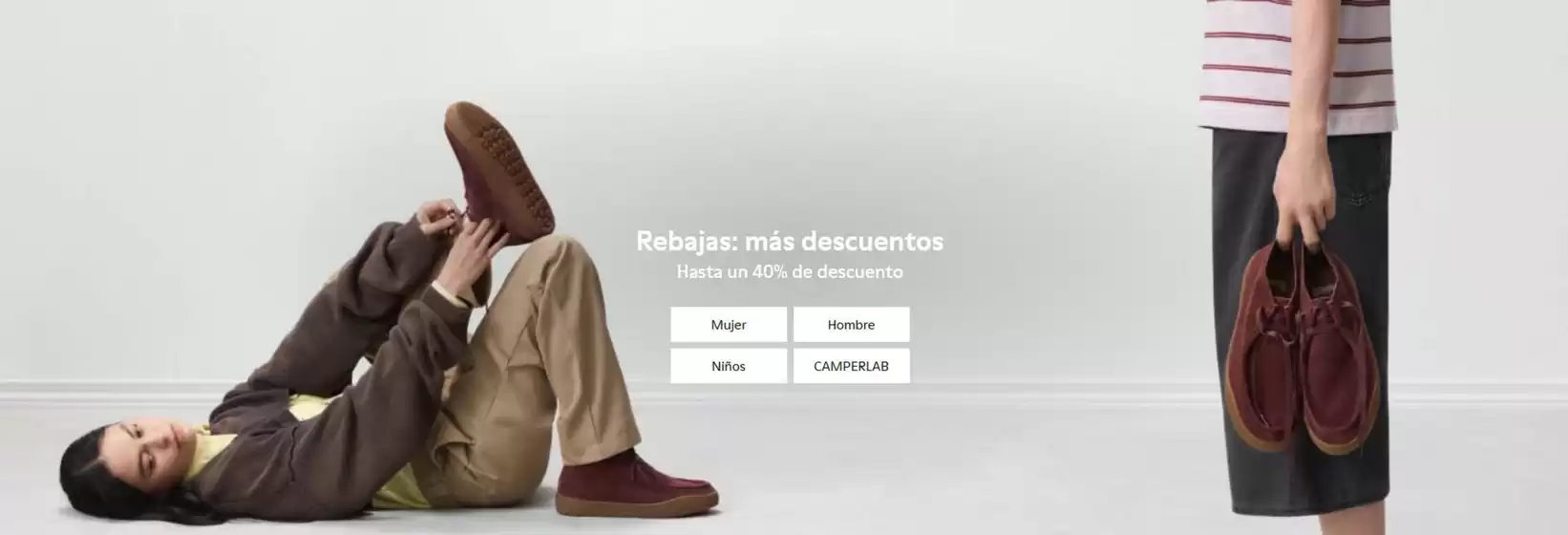 Catálogo Camper en Irún | Rebajas: más descuentos | 2026-01-29T00:00:00.000Z - 2026-02-11T00:00:00.000Z