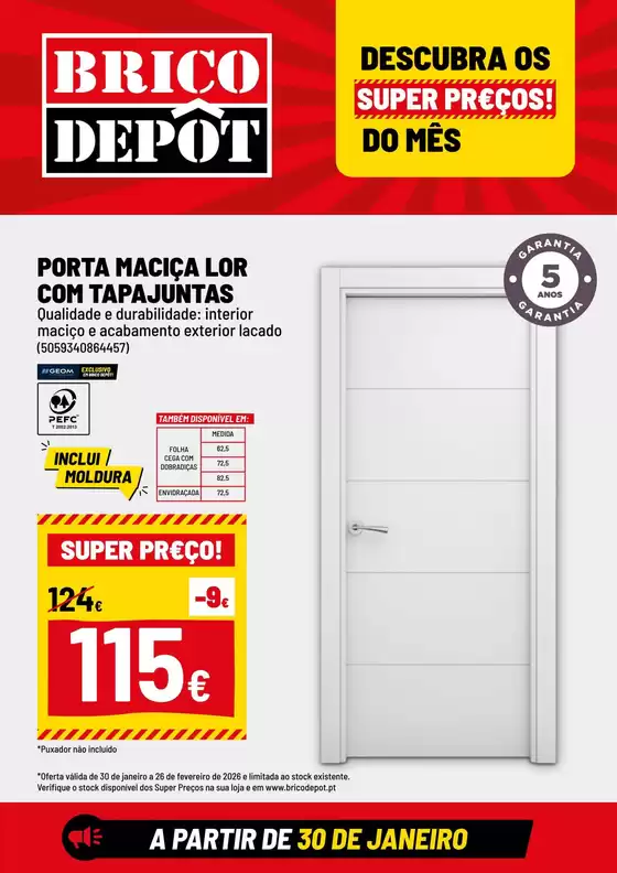 Catálogo Brico Depôt en Roquetas de Mar | Descubra Os Super Preços Do Mês | 2026-01-30T00:00:00.000Z - 2026-02-26T00:00:00.000Z