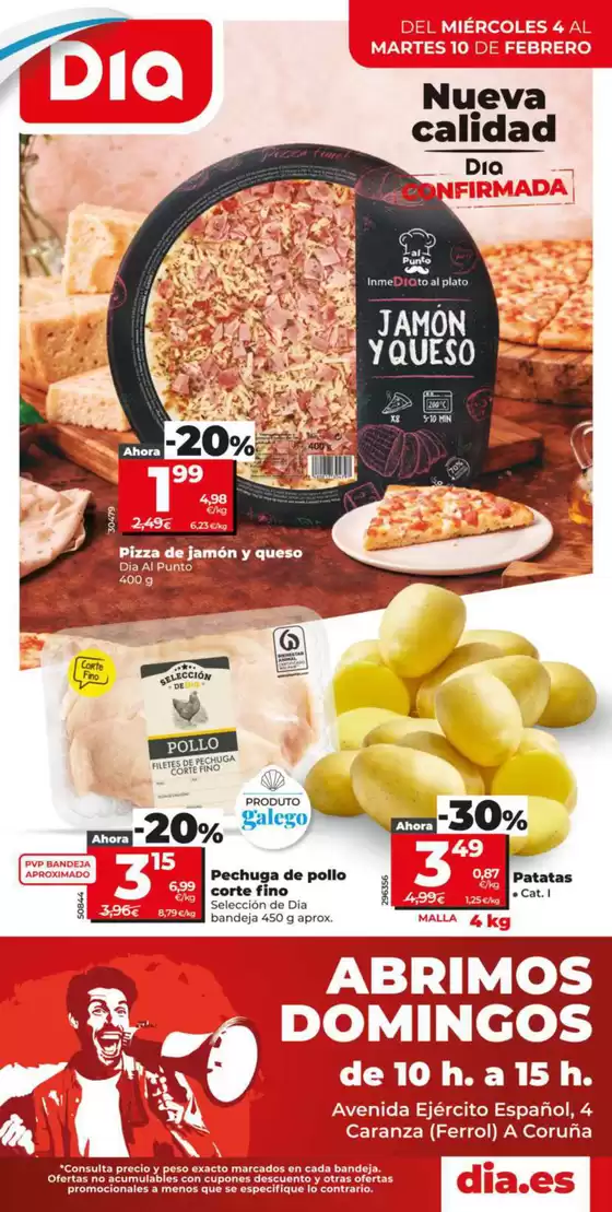 Catálogo Dia en Pontedeume | Nueva calidad Dia del 04/02 al 10/02 | 2026-02-04T00:00:00.000Z - 2026-02-10T00:00:00.000Z