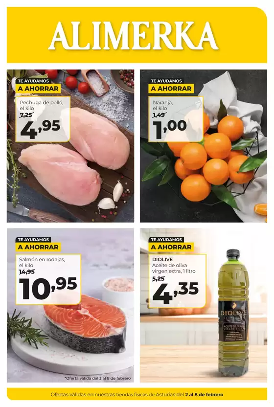 Catálogo Alimerka en La Orotava | Semanal del - Alimerka | 2026-02-02T00:00:00.000Z - 2026-02-08T00:00:00.000Z