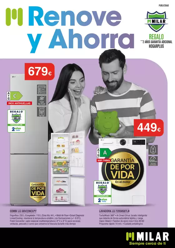 Catálogo Milar en Realejos | Renove y Ahorra | 2026-02-02T00:00:00.000Z - 2026-02-28T00:00:00.000Z