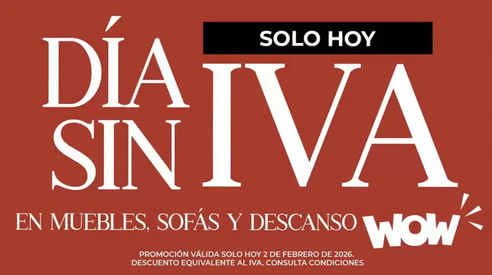 Catálogo WOW Málaga, Style&Home by Mubak en San Mamés de Meruelo | Solo Hoy | 2026-02-02T00:00:00.000Z - 2026-02-02T00:00:00.000Z