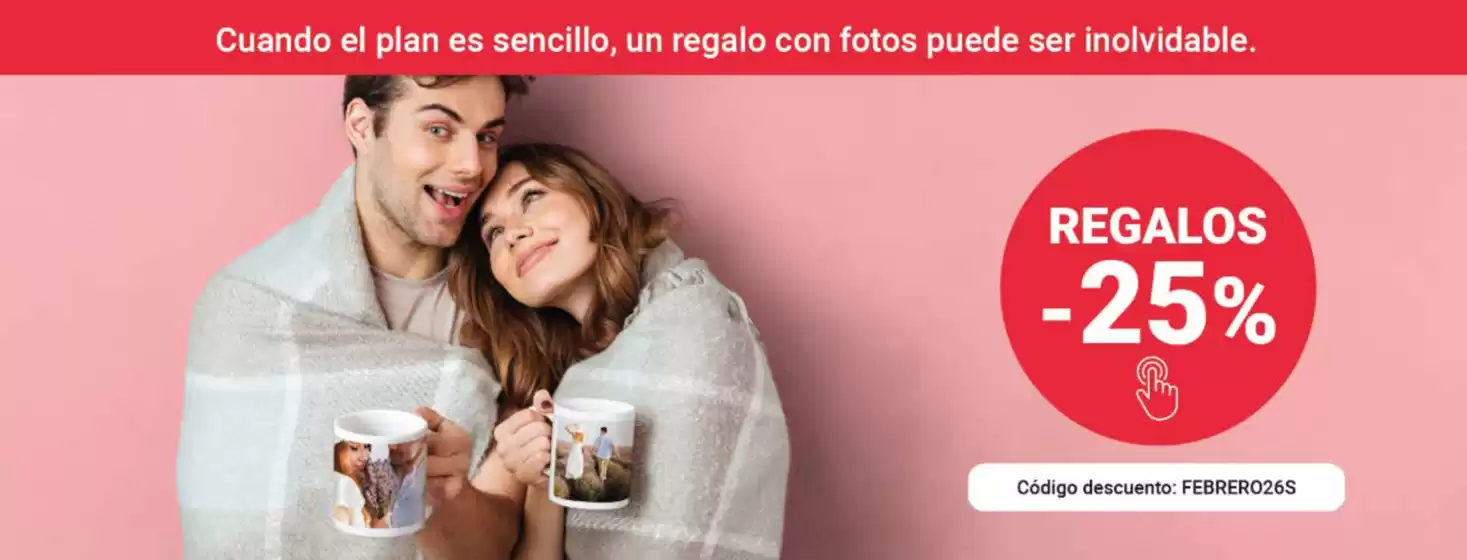 Catálogo Fotoprix en Reinosa | Regalos -25% | 2026-02-02T00:00:00.000Z - 2026-02-28T00:00:00.000Z