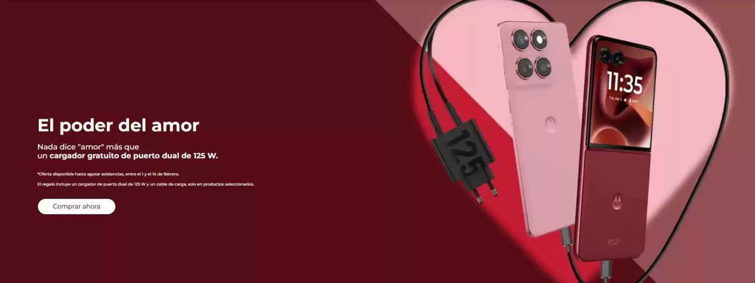 Catálogo Motorola en Orio | El Poder Del Amor | 2026-02-02T00:00:00.000Z - 2026-02-14T00:00:00.000Z