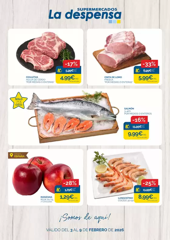 Catálogo Supermercados La Despensa en Estación | Válido Del 3 Al 9 De Febrero De 2026 | 2026-02-03T00:00:00.000Z - 2026-02-09T00:00:00.000Z
